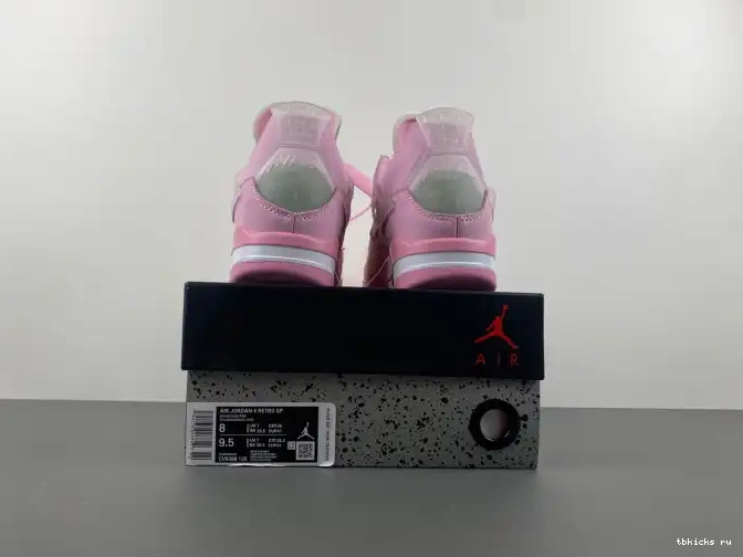 Cheap TB JORDAN OFF-WHITE 4 X PINK 0612